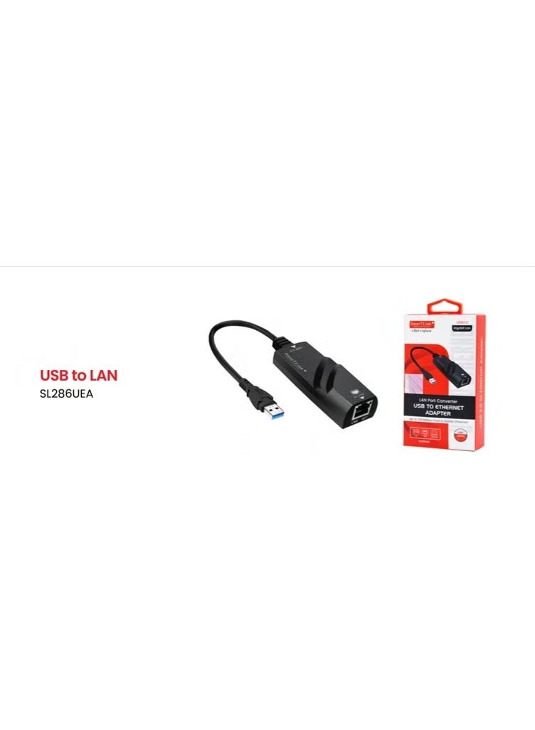 SmarTLink USB 3.0 Ethernet Adapter USB to RJ45 Network 1000Mbps Gigabit LAN Ethernet Internet Adapter Compatible with MacBook, PC, Switch, Surface, Chromebook, Windows 11/10/8.1/8/7, MAC OS, IOS, Linux SmartLink - Image 3